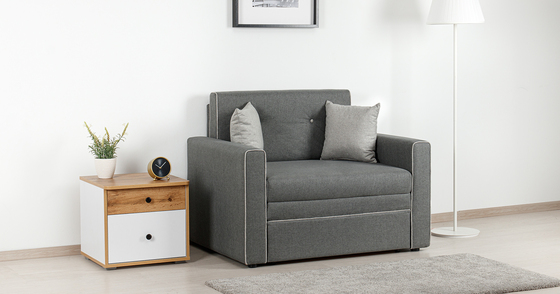 Кресло-кровать Найс (85) ТД 298 жаккард темно-серый