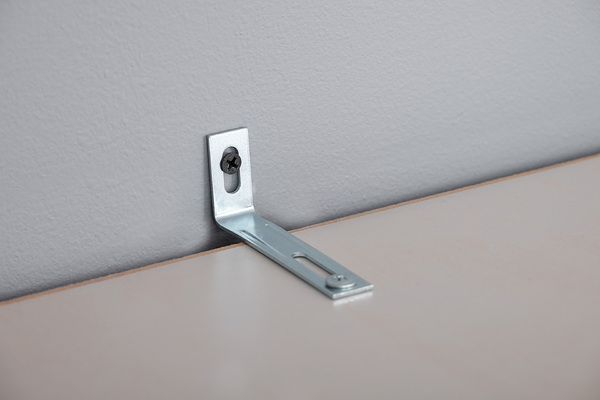 Гостиная Ричфорд композиция 2 с карнизами, кашемир 5981 BS, моно керамика D166-2 ПВХ, белый PE шагрень (собирается на любую сторону)